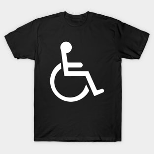 Whelchair Sign T-Shirt